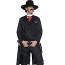 Authentic Western Sheriff Deluxe Costume Adult Black 1