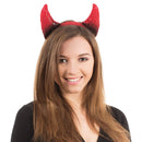 Devil Horns Black Red On Band Costume Accessories Unisex_1 BA026