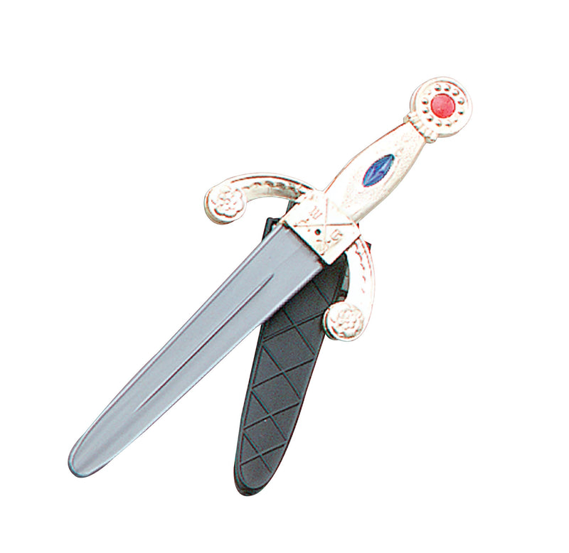 Dagger 10" Jewelled In Sheath Costume Accessories Unisex_1 BA058