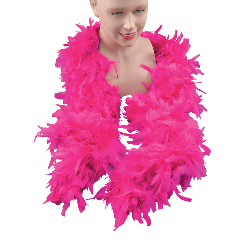Feather Boa Cyclamen Costume Accessories Unisex_1 BA070
