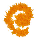 Womens Feather Boa Yellow Costume Accessories Female Halloween_1 BA080