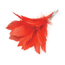 Feather Hair Clip Red Costume Accessories Female_1 BA1010