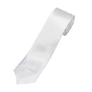 Mens Skinny Tie White Costume Accessories Male Halloween_1 BA1075