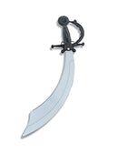 Pirate Cutlass Black Grey Blade Costume Accessories Unisex_1 BA149