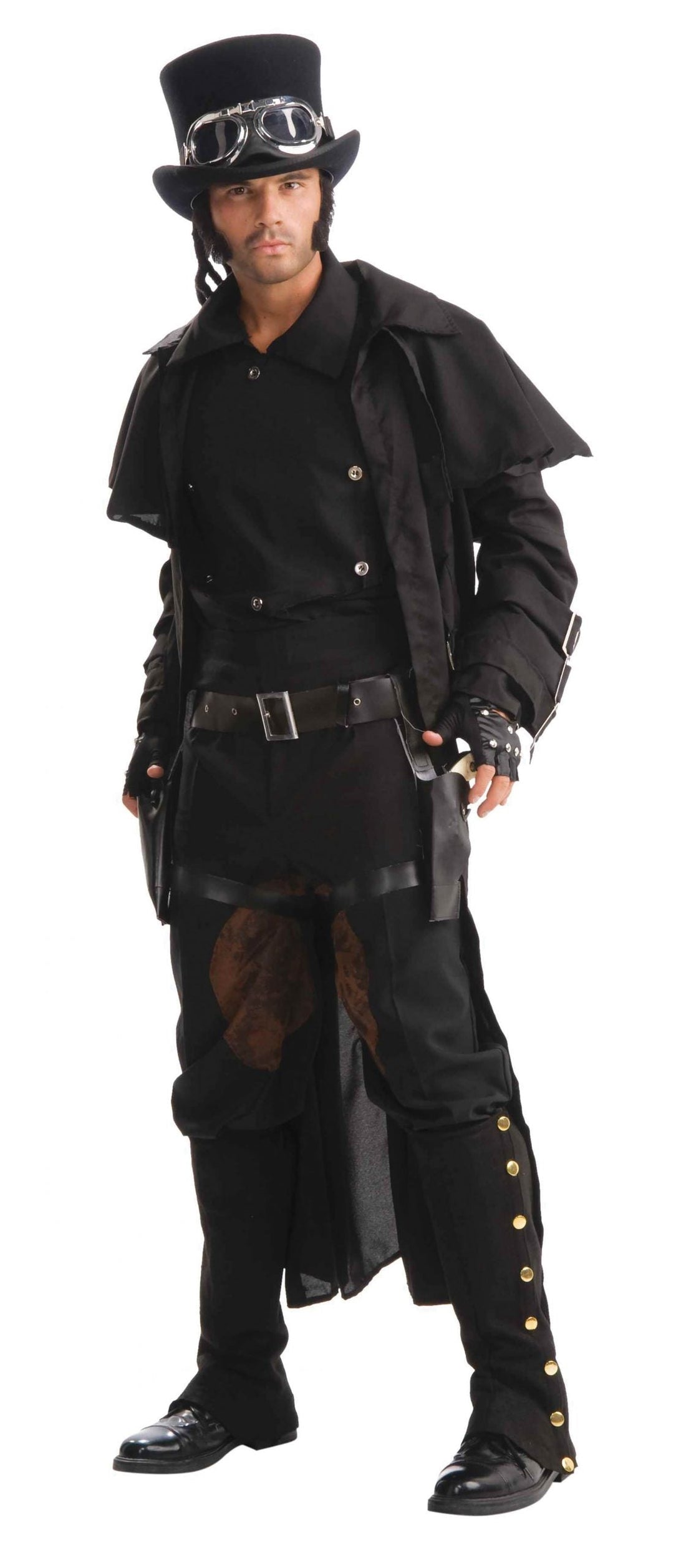 Steampunk Double Thigh Holsters Costume Accessory Steampunk Double Thigh Holsters Costume Accessory