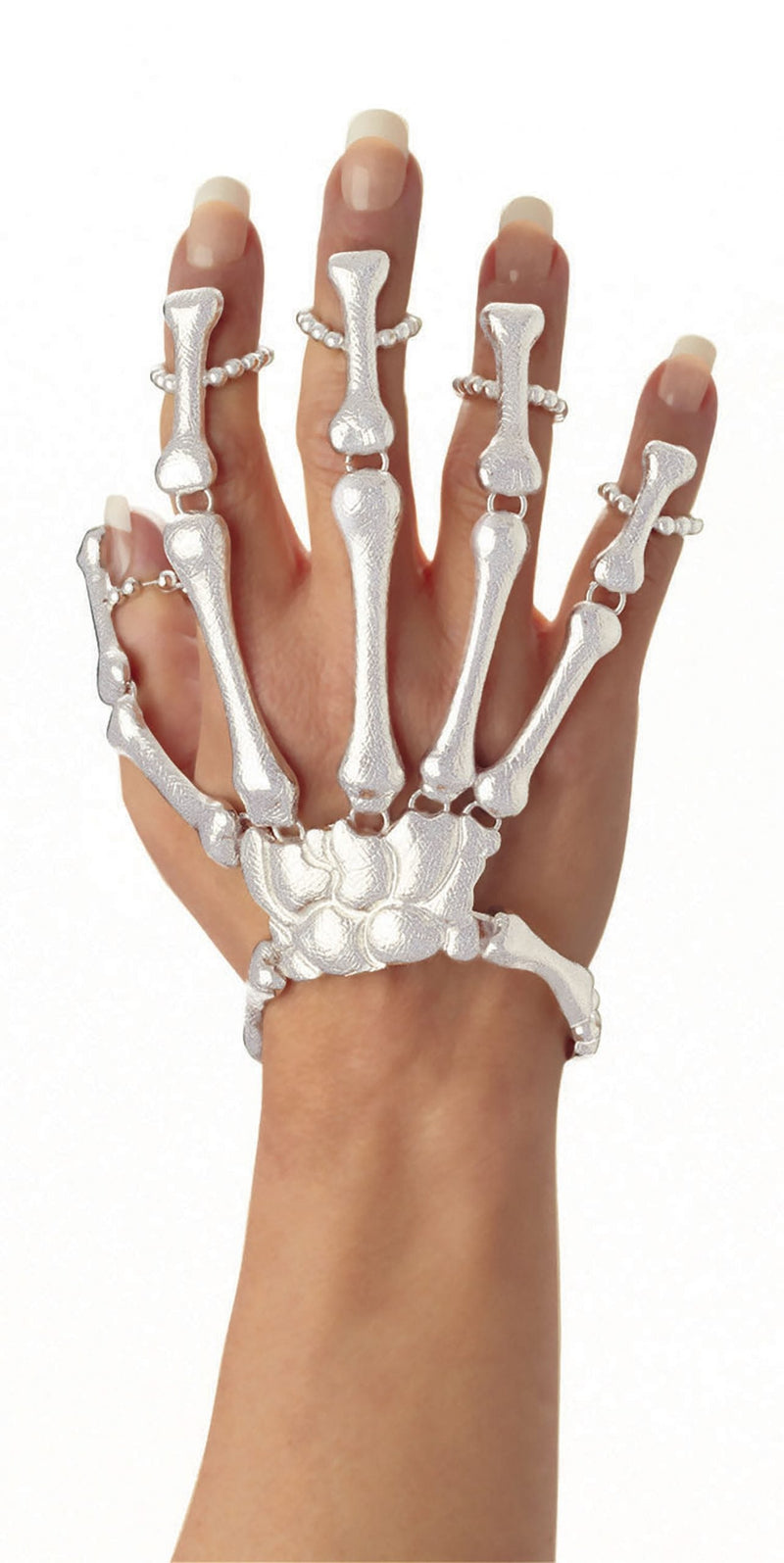 Womens Skeleton Hand Bracelet Costume Accesories Female Halloween_1 BA1741
