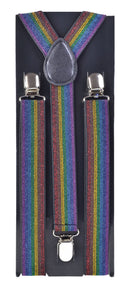 Braces Rainbow Shimmer Material Costume Accessories Unisex_1 BA246
