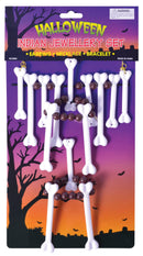Bone Necklace Jewellery Set Costume Accessories Unisex_1 BA261