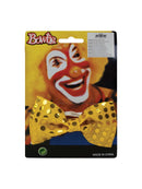 Bow Tie Sequin Gold Costume Accessory