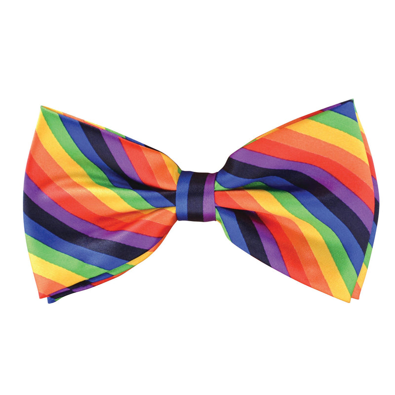 Bow Tie Rainbow Coloured Costume Accessories Unisex_1 BA464