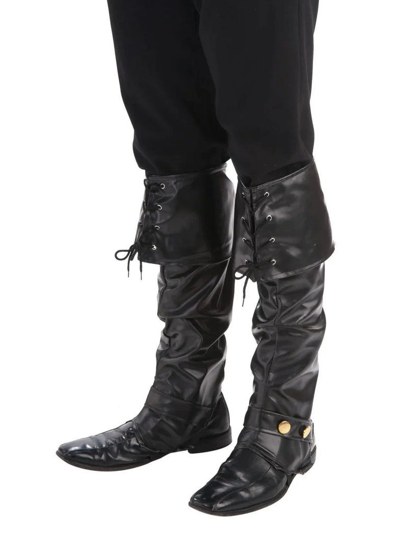 Black Boot Tops Costume Accessory