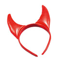 Womens Devil Horns Vinyl On Headband Costume Accessories Female Halloween_1 BA529
