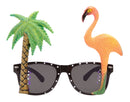 Womens Flamingo Palm Tree Glasses Costume Accesories Female Halloween_1 BA568