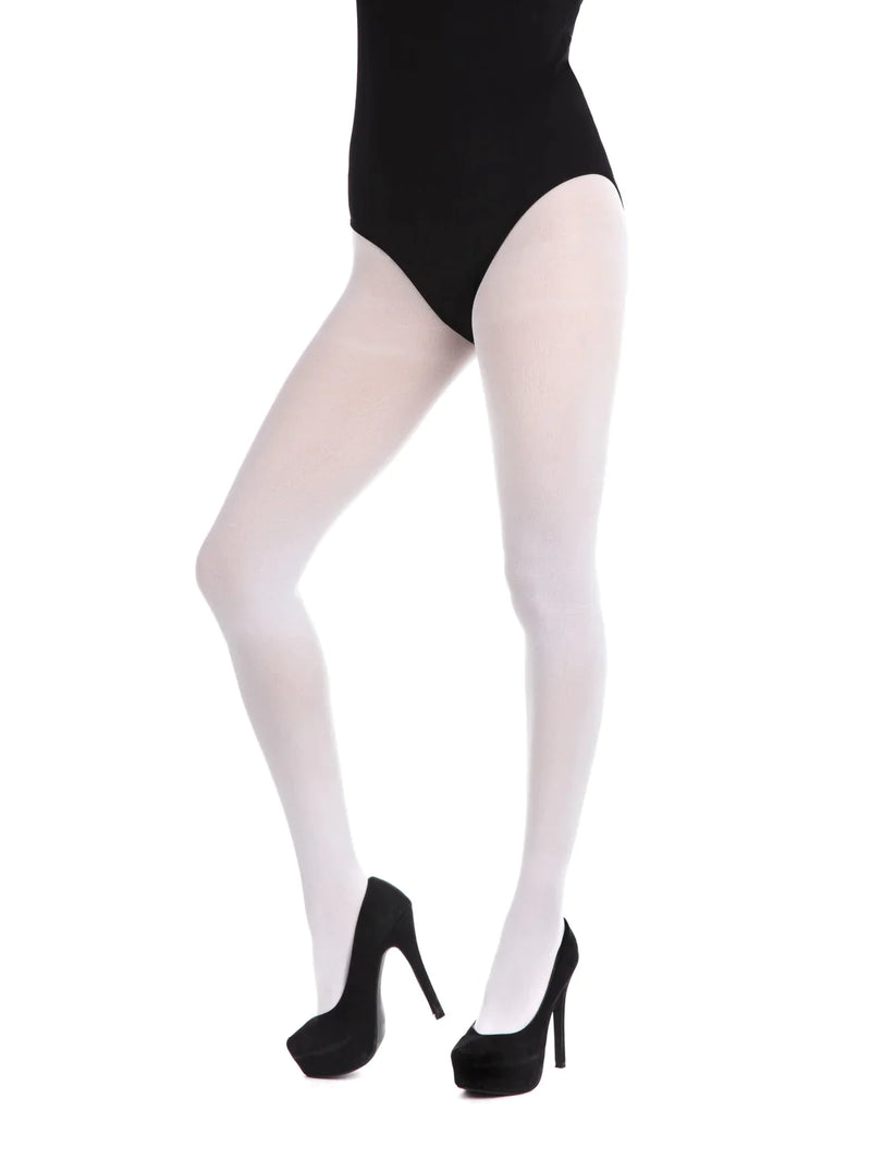 White Tights Adult Costume Accessory