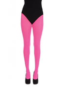 Womens Ladies Tights Pink Costume Accessories Female Halloween_1 BA618