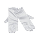 Gloves Satin 9" White Costume Accessories Unisex_1 BA654