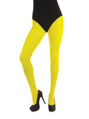 Yellow Tights Ladies Costume Accessory