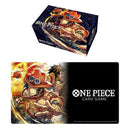 One Piece Card Game: Playmat and Storage Box Set - Portgas.D.Ace 1