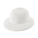 Mens Safari Pith Helmet White Flock Hats Male Halloween Costume_1 BH122