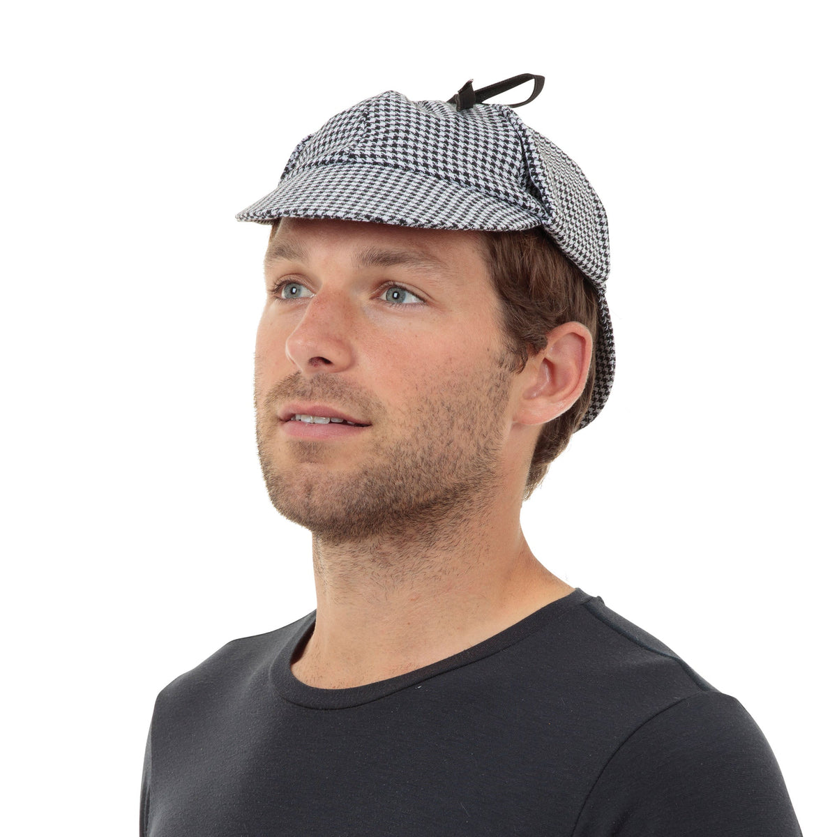 Sherlock Detective Hat Historical Style Victorian Deerstalker Cap Sherlock Detective Hat Historical Style Victorian Deerstalker Cap