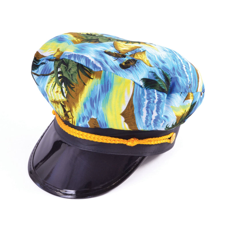 Mens Captain Hat Hawaiian Hats Male Halloween Costume_1 BH609