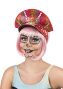 Festival Military Hat Pink Party_1 bh732