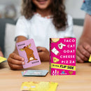 Taco Cat Goat Cheese Pizza on the Flip Side Board Game