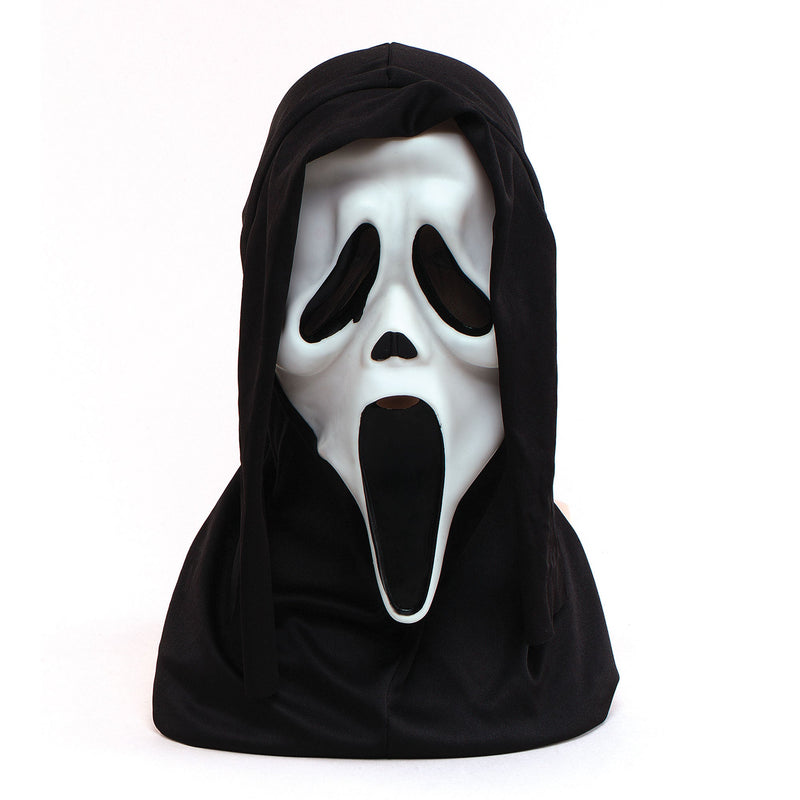 Scream Mask White Rubber Masks Unisex_1 BM153