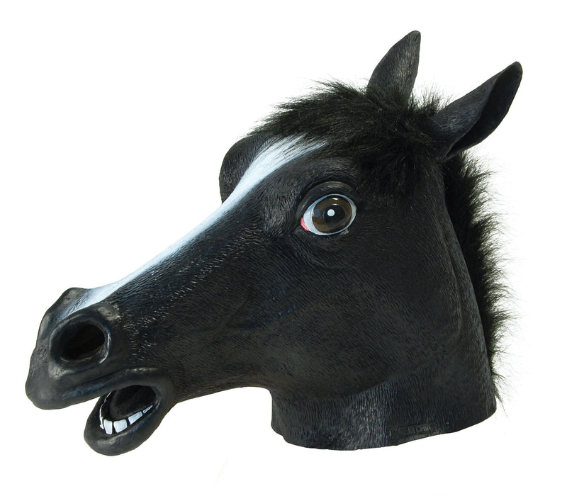 Black Beauty Horse Rubber Masks Unisex_1 BM317