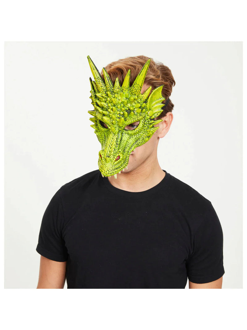 Green Dragon Mask Rubber