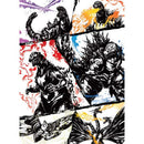 Godzilla Card Game Ink Brushed Monster Rampage Sleeve and Card Set