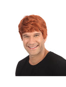 Male Wig Short Ginger Hair