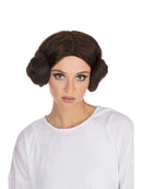 Space Princess Wig Leia Side Buns