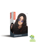 Ozzy Osbourne Wig Black Rocker Hair