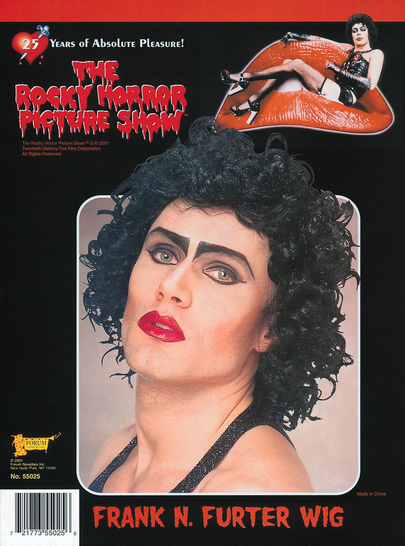 Mens Frank N Furter Wig Wigs Male Halloween Costume_1 BW624