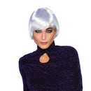 Womens Flirty Flick White Wigs Female Halloween Costume_2 