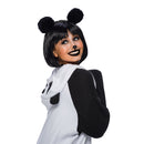 Womens Elegant Bob Black Wigs Female Halloween Costume_3 