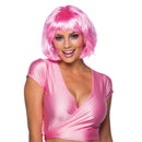 Womens Elegant Bob Pale Pink Wigs Female Halloween Costume_3 