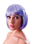 Womens Elegant Bob Lilac Wigs Female Halloween Costume_1 BW888