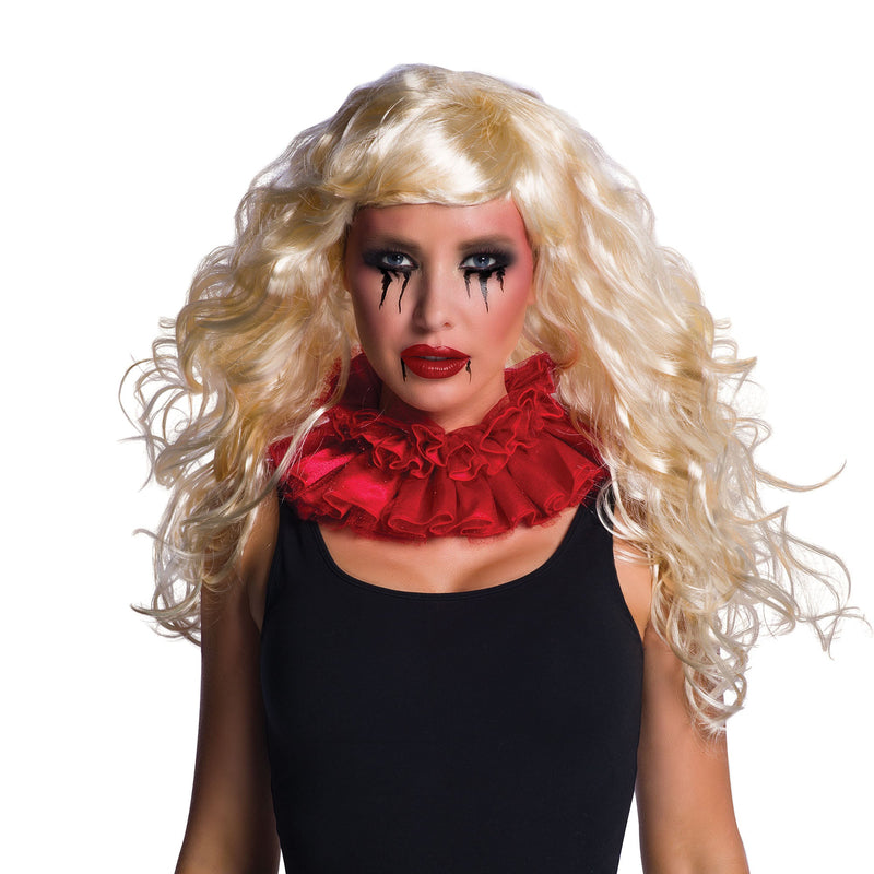 Womens Temptress Gothic Blonde Wigs Female Halloween Costume_4 