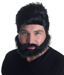 Euro Pop Star Wig + Beard Set Wigs_1 BW917