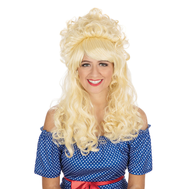 Beehive Panto Wig Blonde Wigs Female_2 