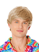 1960s Mens Wig Blonde Short Style