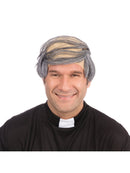 Baldy Man Wig Grey Combover Hair 2