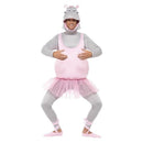 Ballerina Hippo Costume for Adults 1