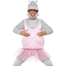 Ballerina Hippo Costume for Adults 2