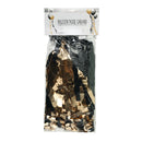 Balloon Tassels Large Gold Black Metallic Garland 1