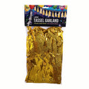 Balloon Tassels Large Gold Holographic 1