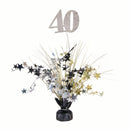 Balloon Weight 40 Gold Silver Black Holograph 1