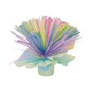 Balloon Weight Centre Pom Pastel Multi Colour 1